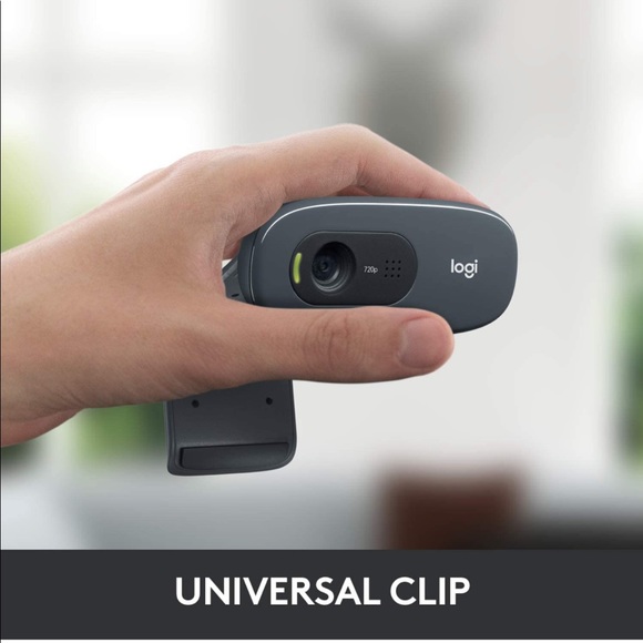 ✨Logitech C270 HD Webcam-HD 720p Widescreen HD Video Calling HD Light Correction - Picture 5 of 12